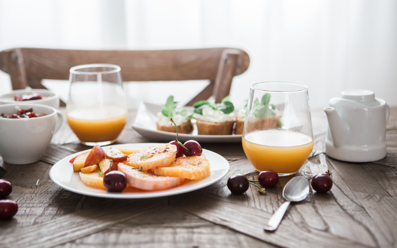 朝ごはん　朝食　介護　コタローブログ